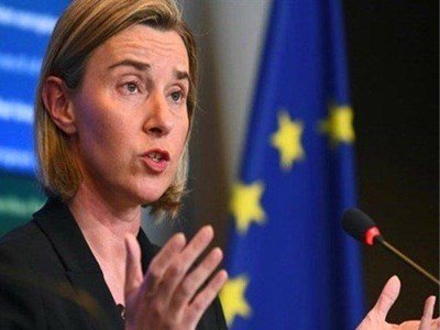 فدریکا موگرینی:خواستار تداوم روند مذاکرات بروکسل با آنکارا بر سر عضویت ترکیه در این اتحادیه شد