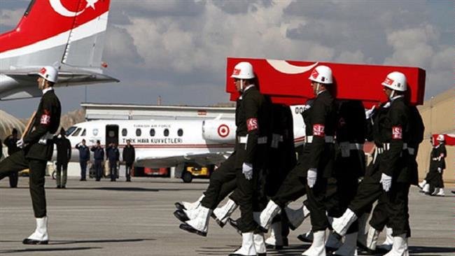 تلفات ارتش ترکیه در حمله پ‌ک‌ک 