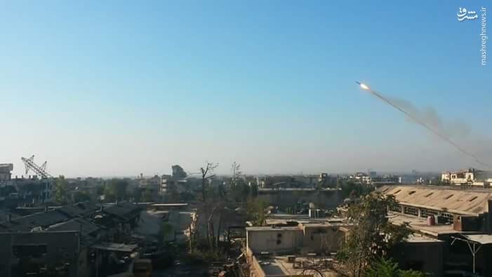  درگیری ارتش و تروریستها در جوبر دمشق + تصاویر و نقشه 