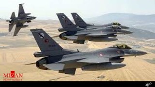 بمباران مقر های داعش در شمال سوریه به دست ترکیه