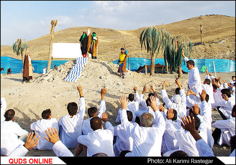 بازسازی واقعه غدیر خم در مشهد