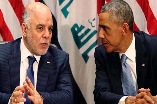 اوباما: عراق اولویت آمریکاست/ العبادی: پیروزی در موصل نزدیک است