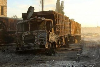مسکو به کاروان امداد سازمان ملل حمله کرده است نه ارتش سوریه