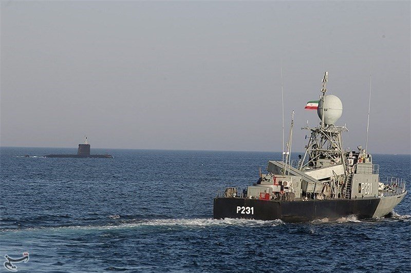 پهلوگرفتن ناوگروه نیروی دریایی ارتش در بندر کراچی
