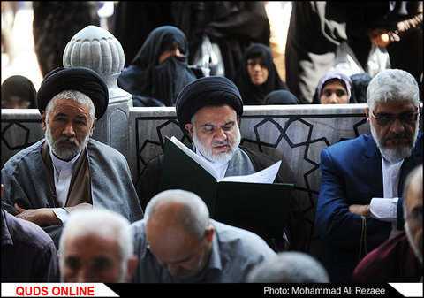 سالگرد شهید هاشمی نژاد در حرم مطهر رضوی/گزارش تصویری