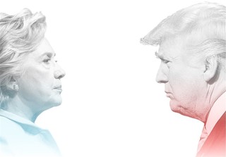 جدیدترین نظرسنجی‌ها از انتخابات آمریکا / کاهش اختلاف ترامپ و کلینتون + نمودار