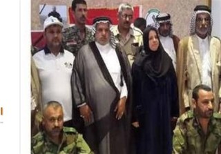 خشم رسانه‌های سعودی از زن شجاع عراقی به‌دلیل کشتن چند داعشی+ تصویر
