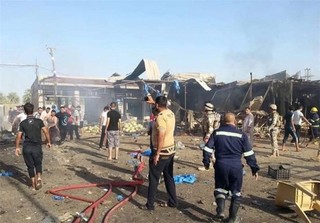 انفجار تروریستی مهیب و مرگبار در بغداد