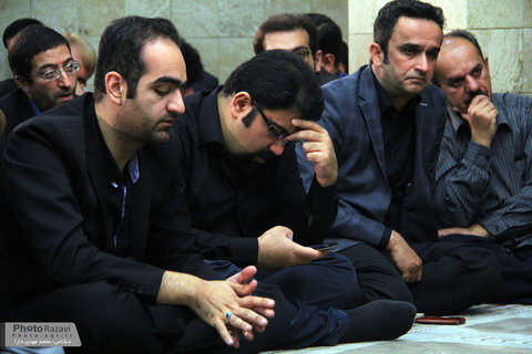 مراسم عزاداری سالارشهیدان در دفترمرکزی آستان قدس رضوی تهران با حضور تولیت آستان قدس رضوی