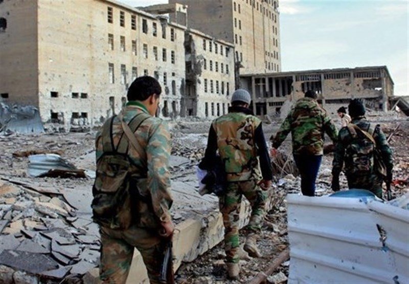 انهدام مرکز فرماندهی تروریست‌ها در شمال حلب / هلاکت 20 تروریست