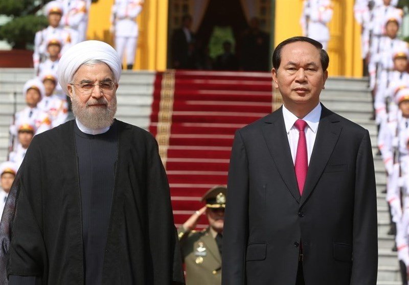 خوشحالی رئیس‌جمهور ویتنام از پیشرفت‌های ایران تحت رهبری آیت‌الله خامنه‌ای 