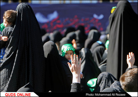 محفل شیرخوارگان حسینی در حرم مطهر امام رضا(ع)/گزارش تصویری