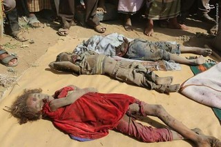 قتل عام خانواده یمنی توسط سعودی ها + تصاویر