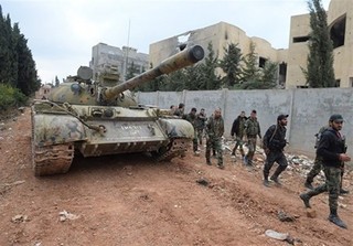 عملیات جدید ارتش سوریه در صحرا/درگیری‌ شدید در شرق پایتخت و هلاکت ده‌ها تکفیری