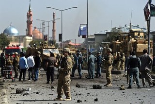 انفجاری در هلمند افغانستان ۲۴ نیروی کشته و زخمی برجای گذاشت