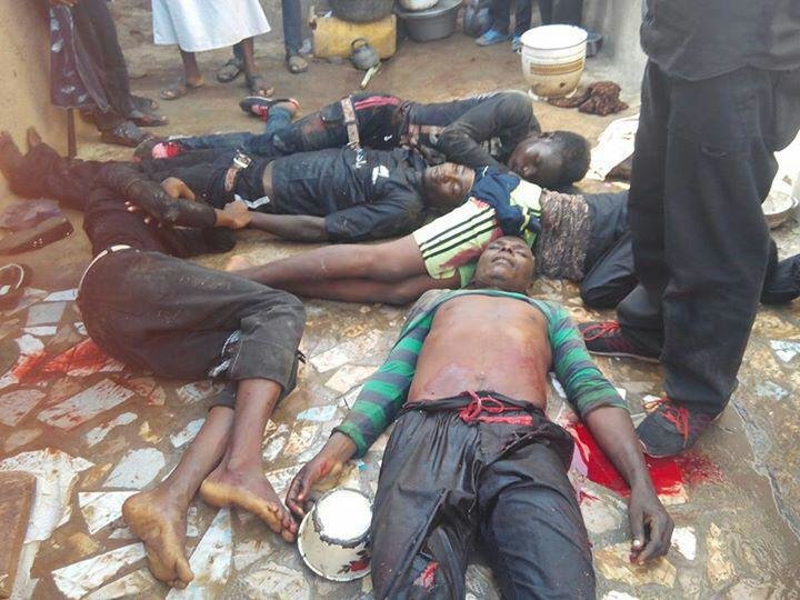 شیعیان نیجریه در روز عاشورا به خاک و خون کشیده شدند + تصاویر
