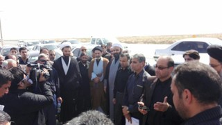 تحویل مواکب چذابه با حضور فرماندارن ، ائمه جمعه و مسئولین ستاد بازسازی عتبات عالیات استان خوزستان  