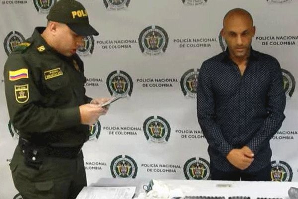 دستگیری ملی‌پوش کلمبیا به جرم قاچاق کوکائین!