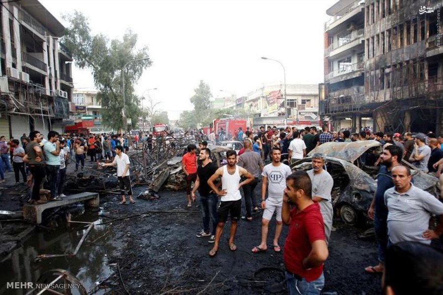 انفجار مرگبار میان عزادارن بغدادی + ۸۱ کشته و زخمی