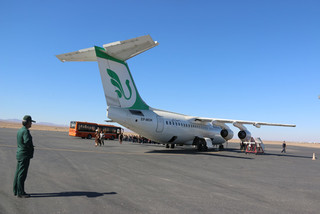 اولین پرواز از فرودگاه رفسنجان به نجف انجام شد
