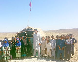 مدارس کپری سیستان و بلوچستان همچنان باقی است