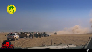 تروریست‌های داعش در محاصره نیروهای ارتش عراق