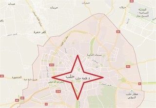 مناطق تحت کنترل ارتش سوریه و تروریست‌ها در حلب + نقشه‌ها