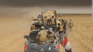 استفاده داعش از غیر نظامیان به عنوان سپر انسانی در موصل