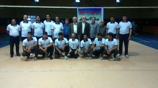 اولین دوره کلاس ارتقاء۳ به۲ داوری والیبال در مسجدسلیمان در حال برگزاری است