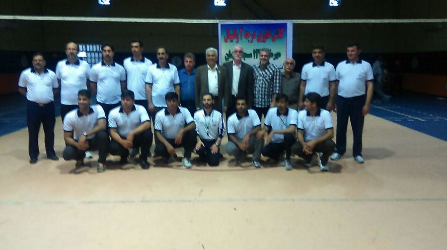 اولین دوره کلاس ارتقاء۳ به۲ داوری والیبال در مسجدسلیمان در حال برگزاری است