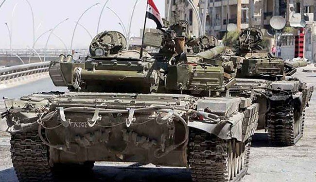 آغاز عملیات گسترده ارتش سوریه در محور «عین‌ترما-جوبر»+نقشه