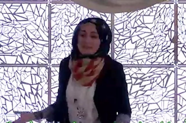 فیلم / سخنرانی جذاب یک بانوی اروپایی راجع به حجاب