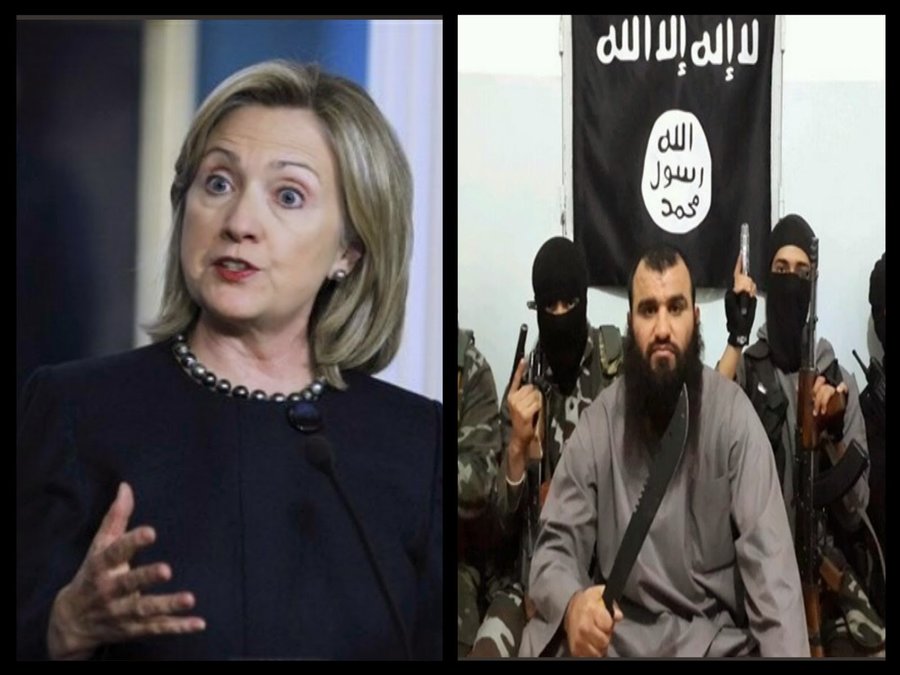 سیاست مشکوک کلینتون در قبال داعش