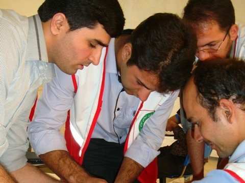آموزش بیش از ۱۸ هزار تن در ۷ ماهه نخست امسال توسط هلال احمر یزد