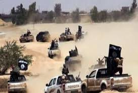 ده‌ها خودروی نظامی داعش در مرز میان عراق و سوریه نابود شدند