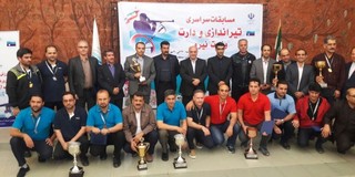 تیم تیراندازی سازمان آب و برق خوزستان در مسابقات کشوری وزارت نیرو