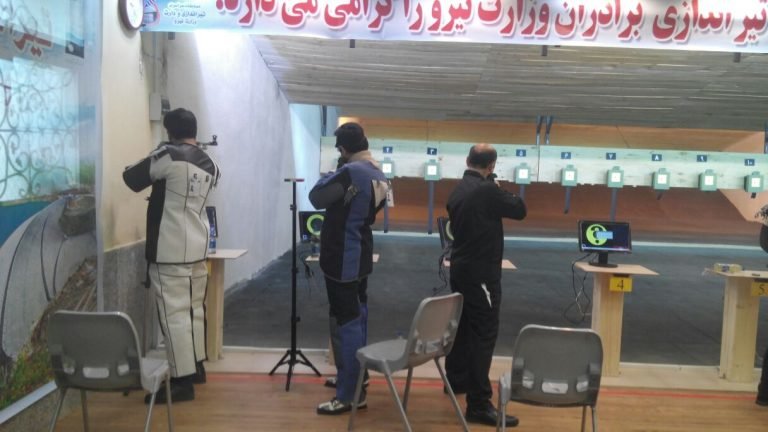 تیم تیراندازی سازمان آب و برق خوزستان در مسابقات کشوری وزارت نیرو