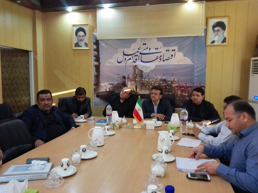 نشست بررسی مسائل شهرکهای صنعتی شهرستان بندر ماهشهر برگزار شد 
