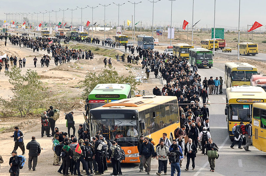 ۲۱۲ هزار نفر از مرز مهران به عتبات عالیات مشرف شدند