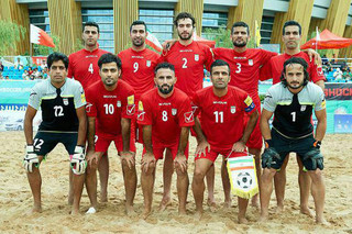 تیم ملی فوتبال ساحلی ایران با بحرین، چین، مالزی و افغانستان هم‌گروه شد