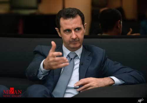 اسد:امریکا باعث شکست اتش بس سوریه بود