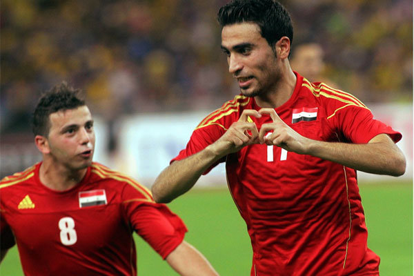 وعده پاداش میلیونی به هر بازیکن سوریه‌ای که به ایران گل بزند