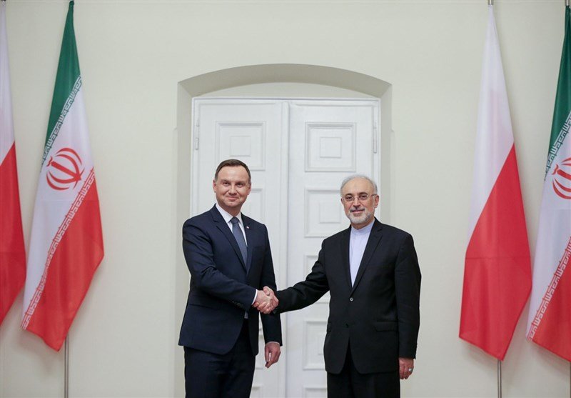 دیدار صالحی با رئیس جمهور لهستان + جزئیات و تصاویر