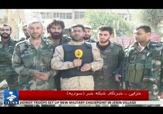پیام تسلیت ارتش سوریه برای شهادت خبرنگار ایرانی