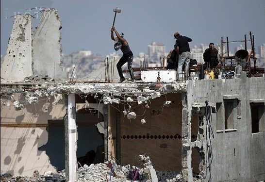 فیلم / پرونده بازسازی نوار غزه در دومین سال جنگ ۵۱ روزه