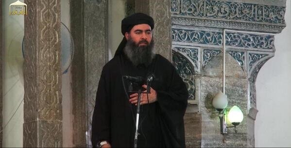 ابوبکر بغدادی سرکرده گروه تروریستی داعش 