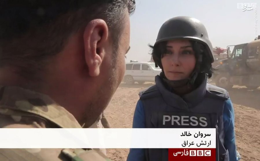حمله بی‌بی‌سی فارسی به دفاع مشروع عراقی‌ها در موصل +عکس 