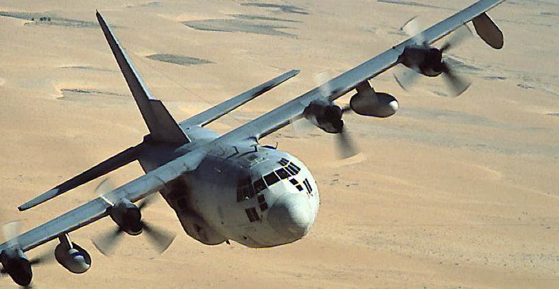 بارریزی عملیاتی C 130 /جولان تامکت در آسمان