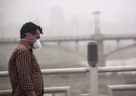 وضعیت آلودگی هوا در استان هرمزگان بحرانی است