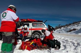 تلاش برای نجات ۷ هموطن مفقود شده در  برف و کولاک ادامه دارد